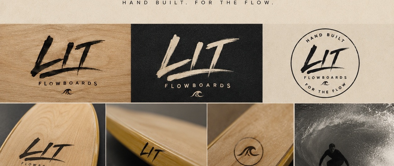 LIT Flowboards product concept sheet